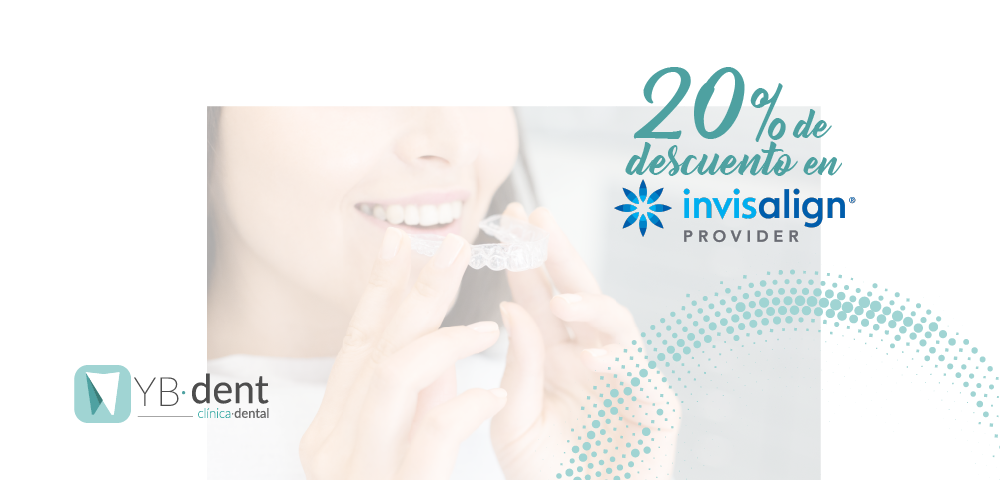 Descuento 20% invisalign en YBdent